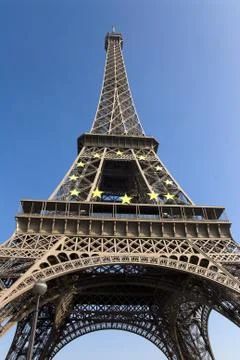 Paris Eiffel tower Stock Photos