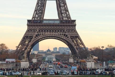 Paris. Eiffel Tower. Foto stock