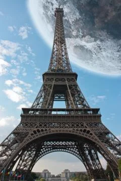 Paris Eiffel Tower Stock Photos