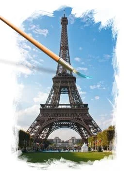 Paris Eiffel Tower Stock Photos