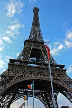 Paris Eiffel Tower Stock Photos