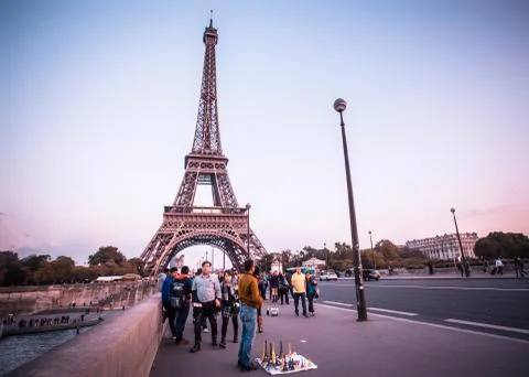 Paris Eiffel Tower Stock Photos