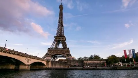 Paris, Eiffel Tower Stock Photos