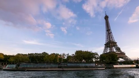 Paris, Eiffel Tower Stock Photos