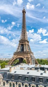 Paris, the Eiffel Tower 스톡 사진