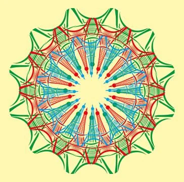 Paris eiffel tower vector art Illustrazione stock