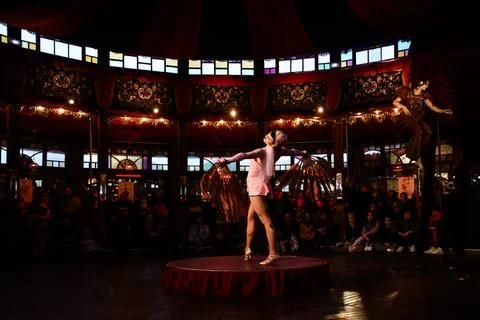 Paris fairground museum marks 30th anniversary, France - 26 Dec 2025 Stock-Fotos
