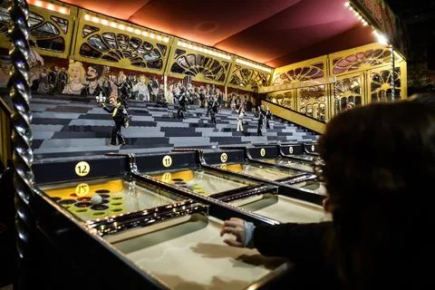 Paris fairground museum marks 30th anniversary, France - 26 Dec 2025 Stock-Fotos