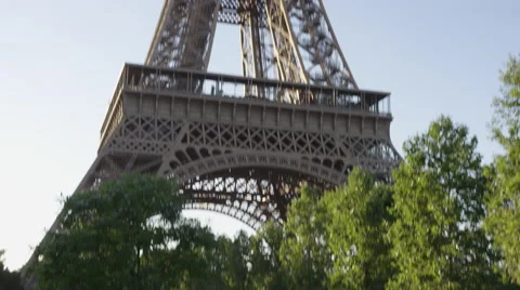 Paris' famous Eiffel Tower Stock Footage 65320062