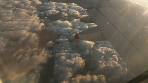Paris Flight To London Shaky Clouds 006 Stock Footage 148759142