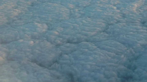 Paris Flight To London Shaky Clouds 012 Stock Footage 148764787