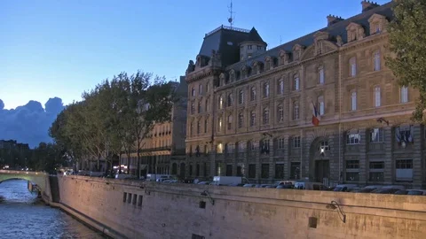 Paris Stock Footage 125269566