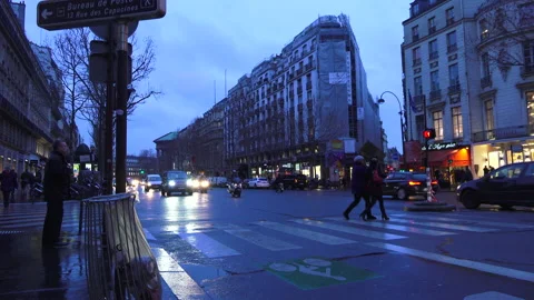 Paris Stock Footage 161101048