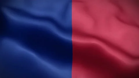 Paris France Flag Loop Background 4K Stock Footage 151129841