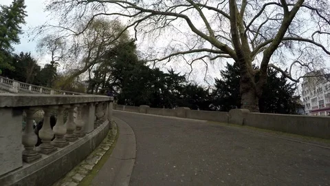 Paris Good View Of The Park Stock Footage 106332221
