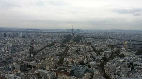 Paris High Angle View 動画素材 59725822