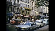 Paris Historic Sex District Stock Footage