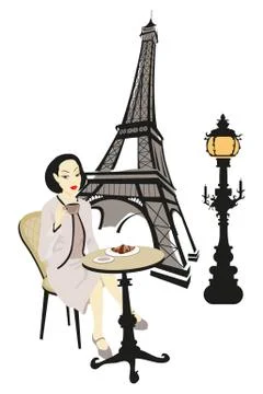 Paris Stock Illustration