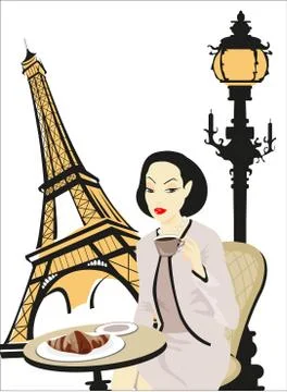Paris Stock Illustration