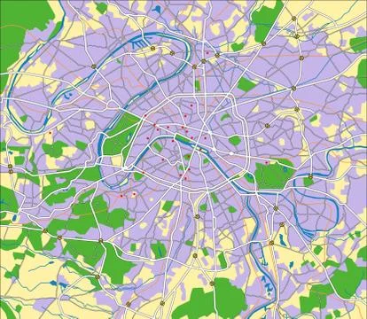 Paris Illustrazione stock