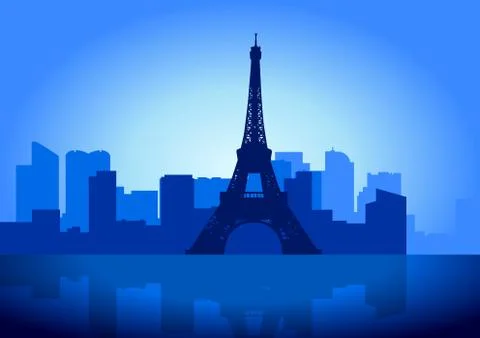 Paris Stock Illustration