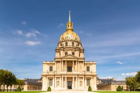 Paris, the Invalides Stock Photos