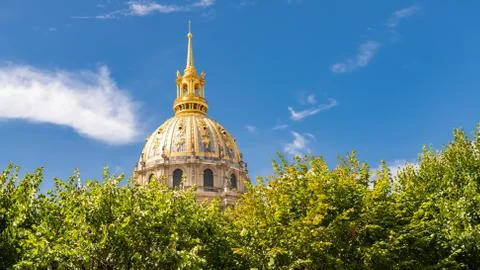 Paris, the Invalides Stock Photos
