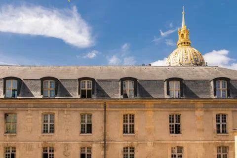 Paris, the Invalides Stock Photos