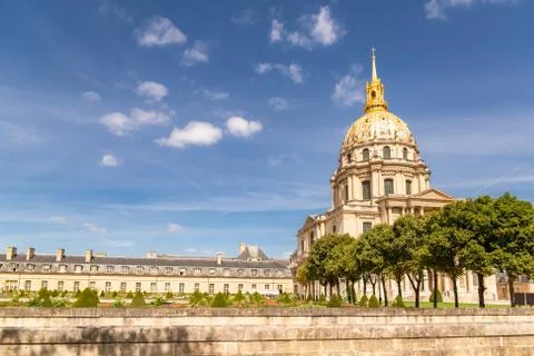 Paris, the Invalides Stock Photos