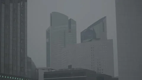 Paris, La Defense 3 Stock Footage 228823311