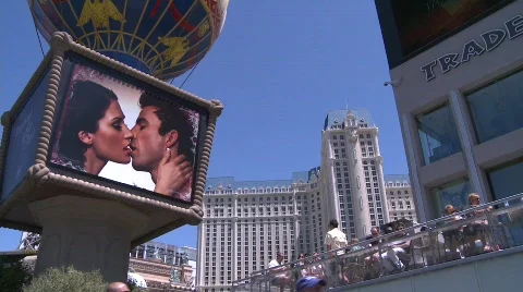 Paris in Las Vegas Stock Footage 373706