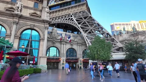The Paris Las Vegas. Stock Footage 340172463