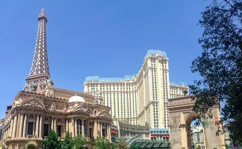 Paris Las Vegas Stock Photos