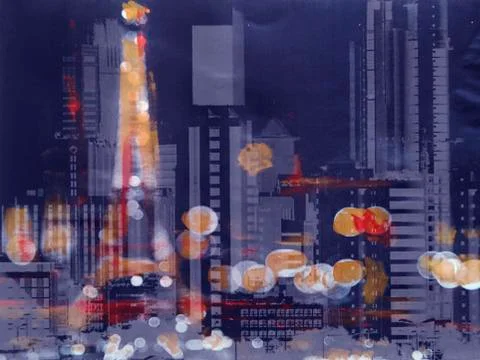 Paris light Stock Illustration