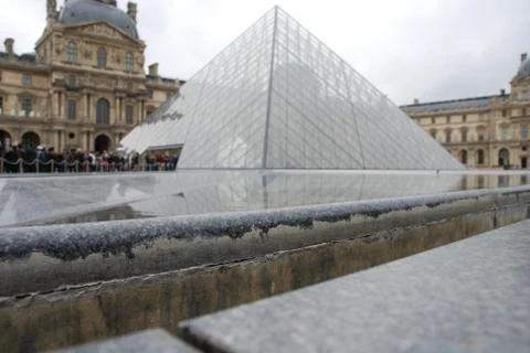 Paris Louvre Stock Photos