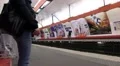 Paris Metro 1 at 59.9fps HD Footage