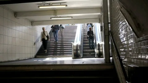 Paris metro 3. Stock Footage 874456