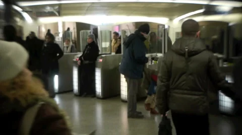 Paris metro 41. Stock Footage 998259