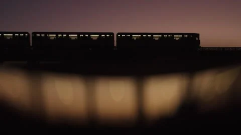 Paris metro at dawn Stock Footage 340207863