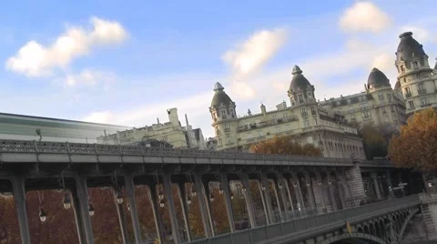 Paris Metro Stock Footage 1002081