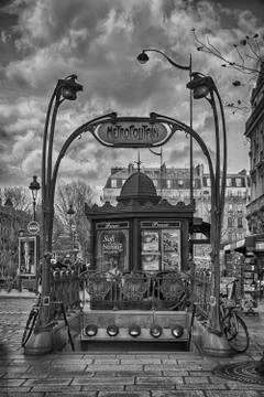 Paris metro Foto stock