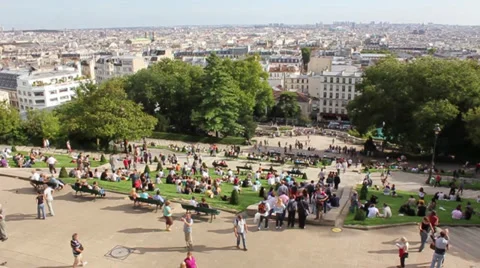 Paris - montmartre Vídeos de archivo 36264708