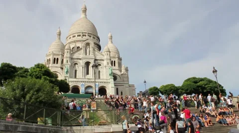 Paris - montmartre Stock Footage 36264881