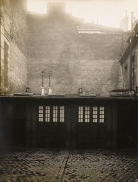 Paris Museums, Background of the first Case Barracks Sevigne Firefighters Hotel 스톡 사진