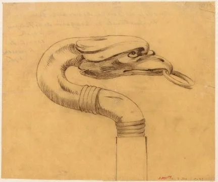 Paris Museums, Bird's head pattern Decorating one of the chairs of the Fouquet s Stockfoto's