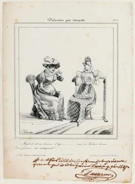 Paris Museums, Declaration by interpreter / n 1. (Registered title (letter)) | D Stock Photos