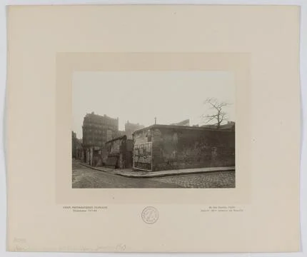 Paris Museums, Demolition of the Appendix of the Hotel-Dieu, Paris (IVEM ARR.) Foto stock
