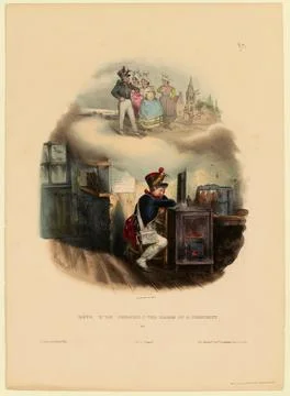 Paris Museums, Dream of a conscript [...] pl.6. (Title registered) | Dreams (tit Stock Photos