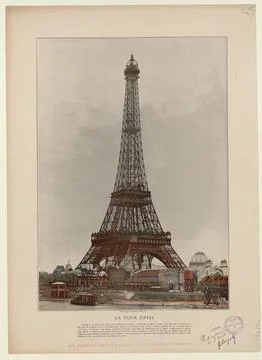 Paris museums, Eiffel Tower Foto stock