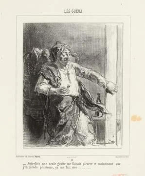 Paris Museums, Formerly a drop made me cry and now that / I take several it make Stock Photos